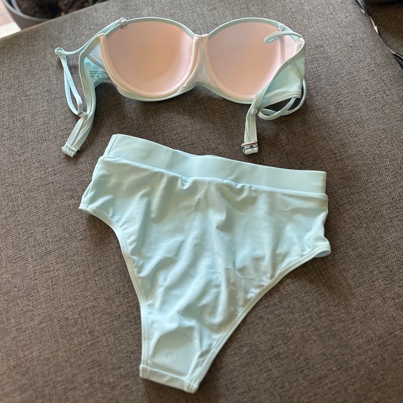 NEW Light Blue 2-PCs Bikini - Picture 3 of 8